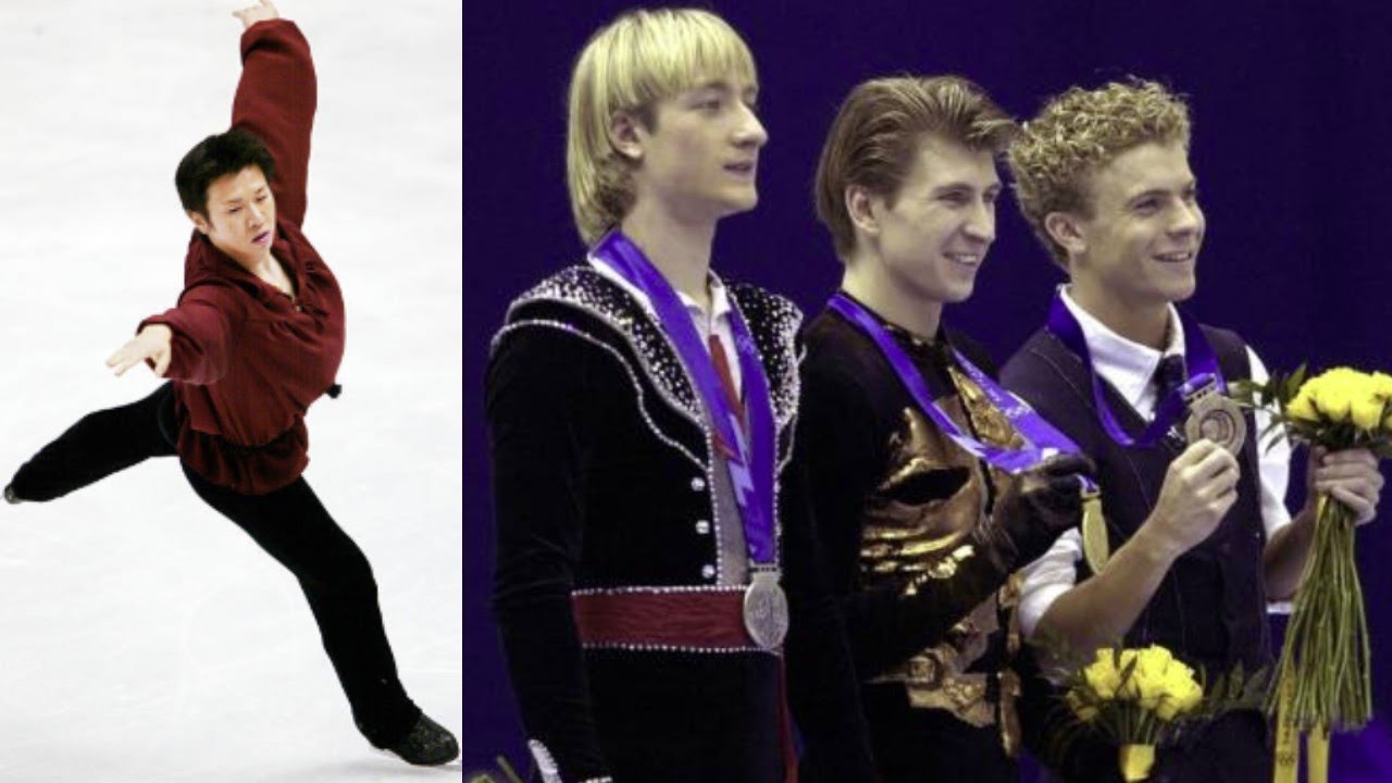 Salt Lake 2002 (Aus. 7) Men's FS | | Yagudin 🇷🇺🥇 Plushenko 🇷🇺🥈 Goebel 🇺🇸🥉