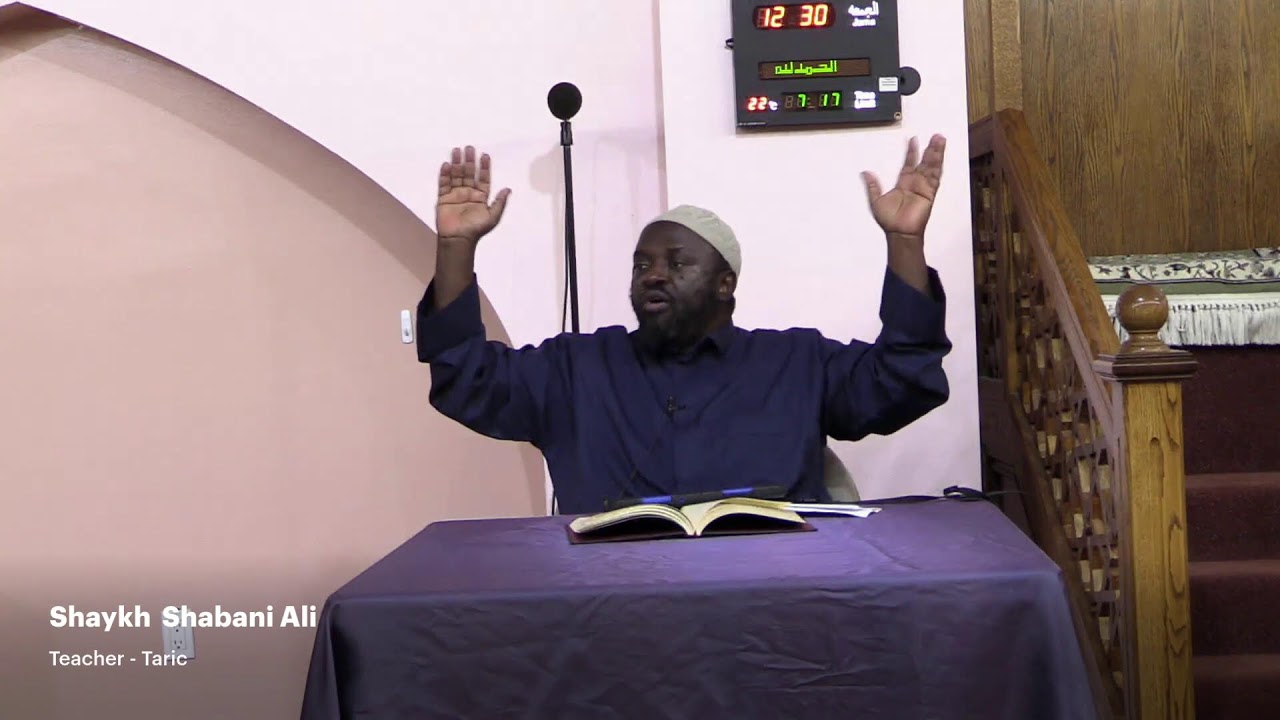 Halaqah w/ Shaykh Shabani Ali
