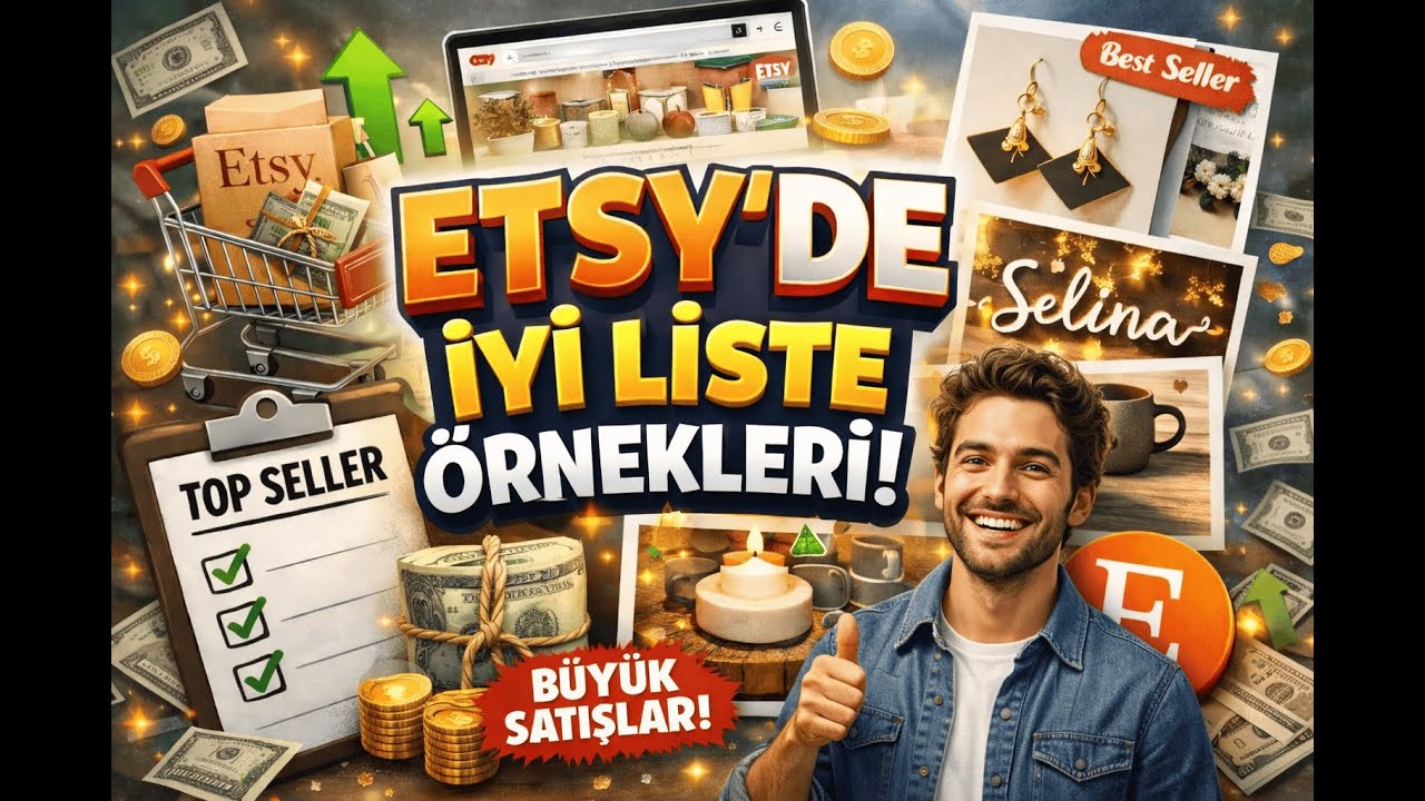 Etsy’de Kazandıran Liste Fotoğrafları ve Başlıklar