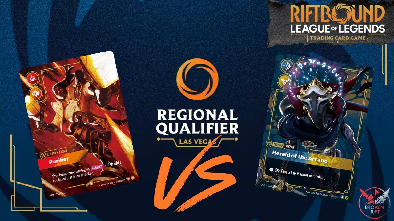 MY LUCIAN VS VIKTOR FEATURE MATCH IN LAS VEGAS! - RIFTBOUND 