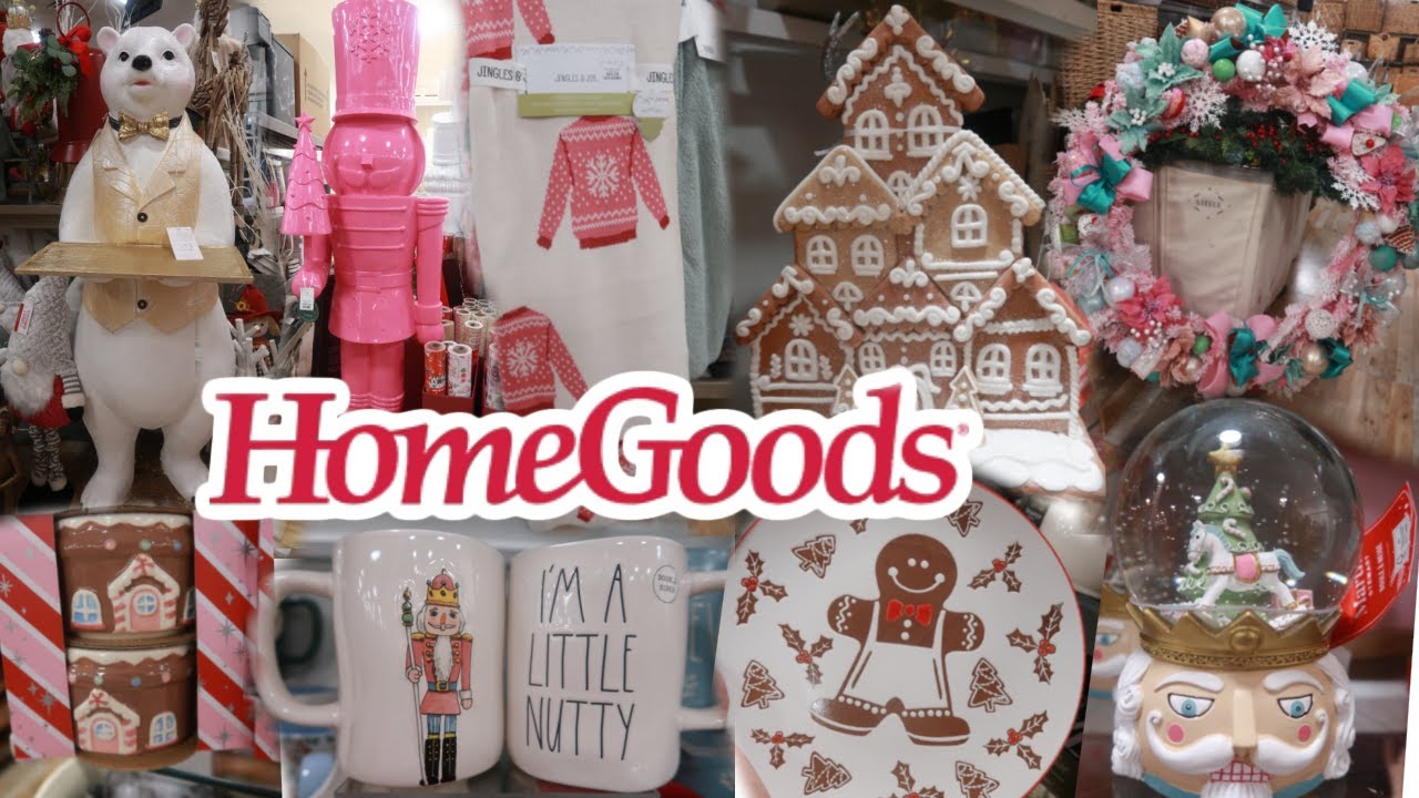 HOMEGOODS * NEW ARRIVALS /CHRISTMAS 2024/ GINGERBREAD & MORE