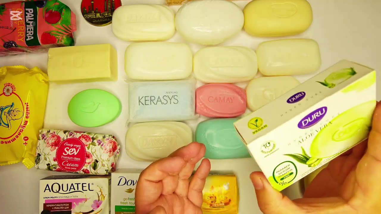 ASMR Soap Scrapping: Deep Sounds|No Talking: Pure Soap ASMR|Unboxing