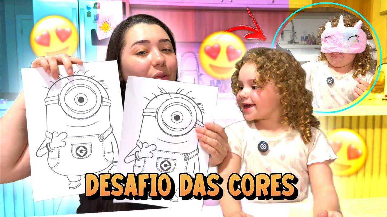 Desafio das 4 CORES | *Quem foi a melhor?*