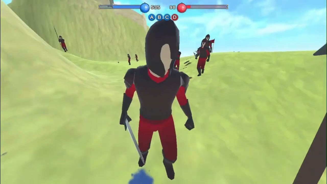 Playing War the Knights