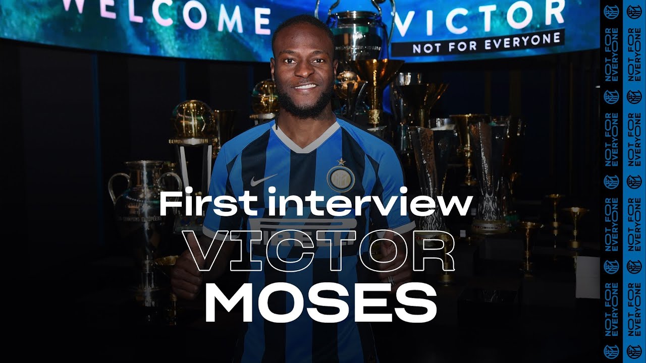 VICTOR MOSES | Exclusive first Inter TV Interview | #WelcomeVictor! 🎙️⚫️🔵 [SUB ITA]