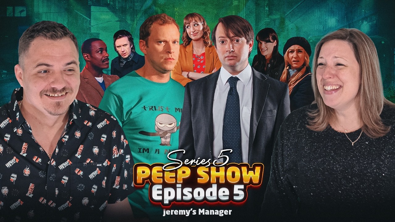 Mark Thinks Jeremy's Manager is THE ONE! 😲 Americans React to Peep Show S5E5