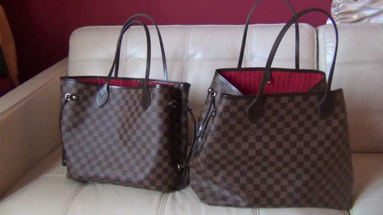 Louis Vuitton Neverfull GM and MM Review and Comparison