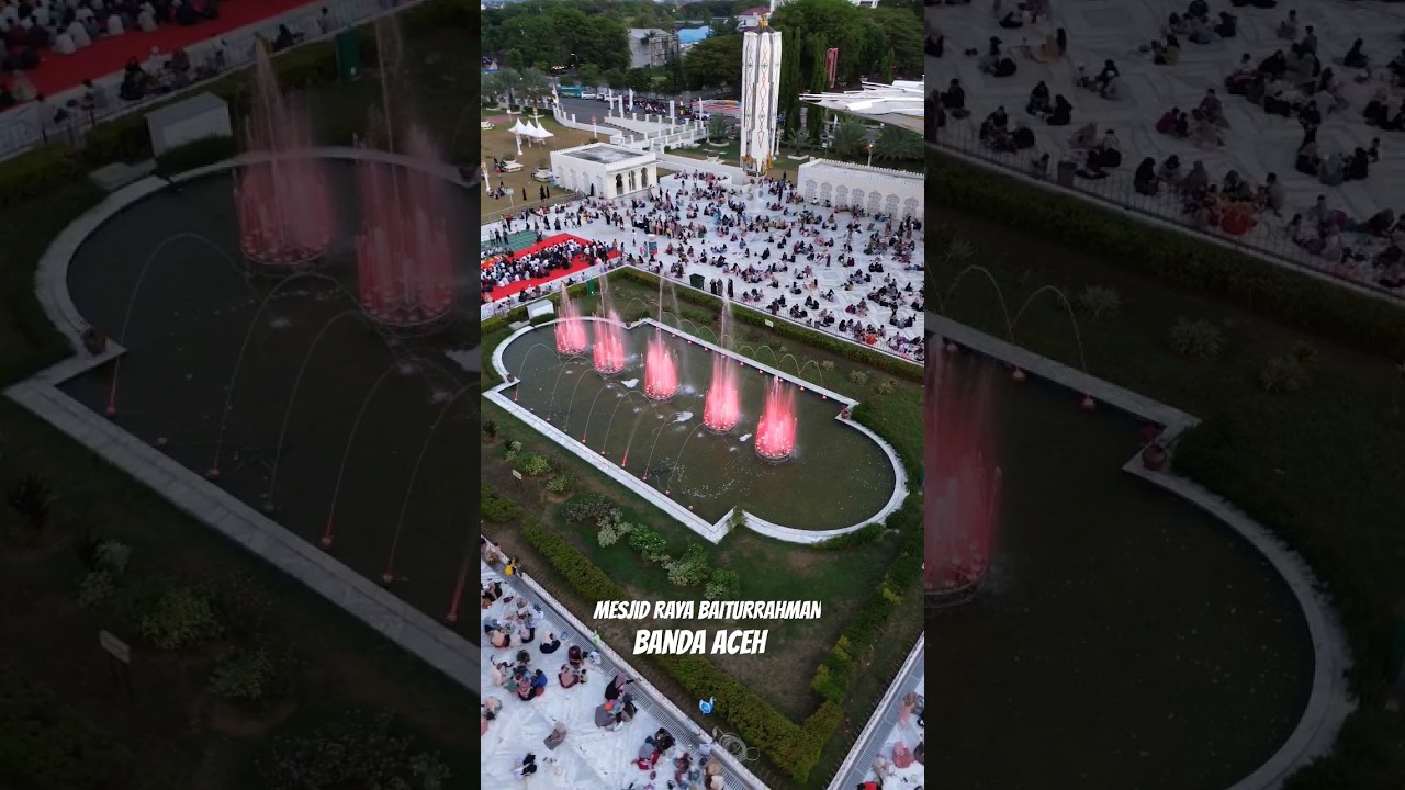Mesjid Raya Baiturrahman Banda Aceh. #dronevideo #mesjidrayabaiturrahman #bandaaceh #aceh
