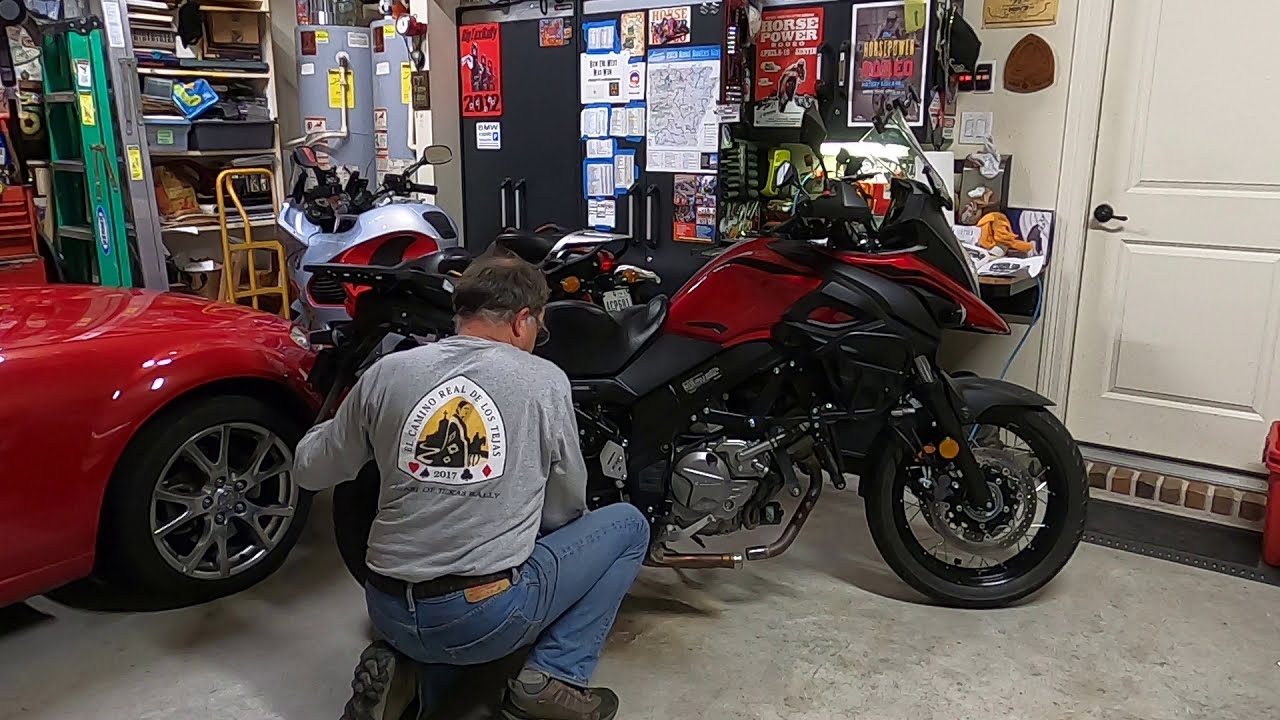 V-Strom 650XT Akrapovic Pipe Swap