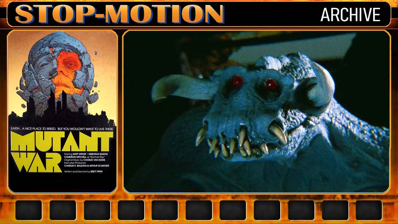 Mutant War (1988) Stop-Motion Shots