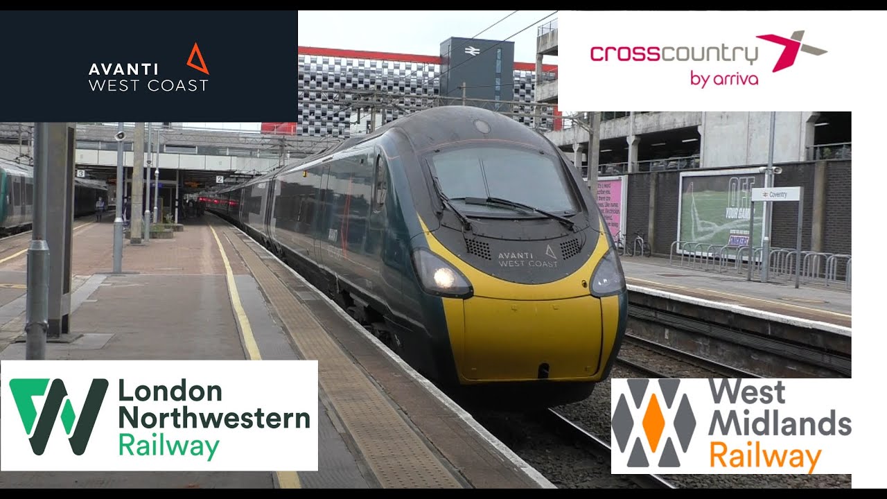 Trains at Coventry, WCML - 15th May 2025