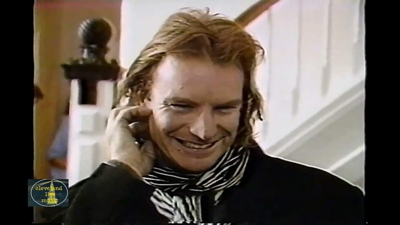 Sting interview on Grammys + Black Music influence - CBS This Morning 2/22/88 + 2/23/88