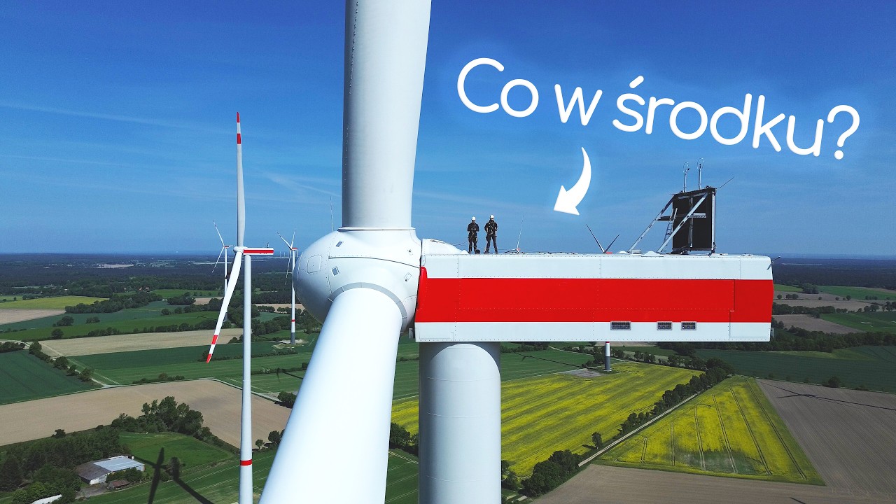 Wchodzimy do środka najwyższego wiatraka w Unii – 160 metrów nad ziemią!