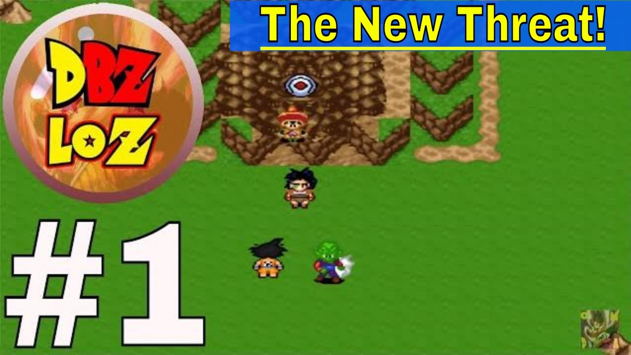 Dragon Ball Z: Legend of Z RPG Walkthrough Part 1 - Goku & Piccolo vs Raditz