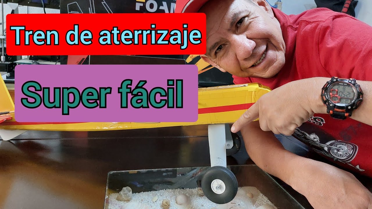 tren de aterrizaje,ligero, resistente y facilisimo