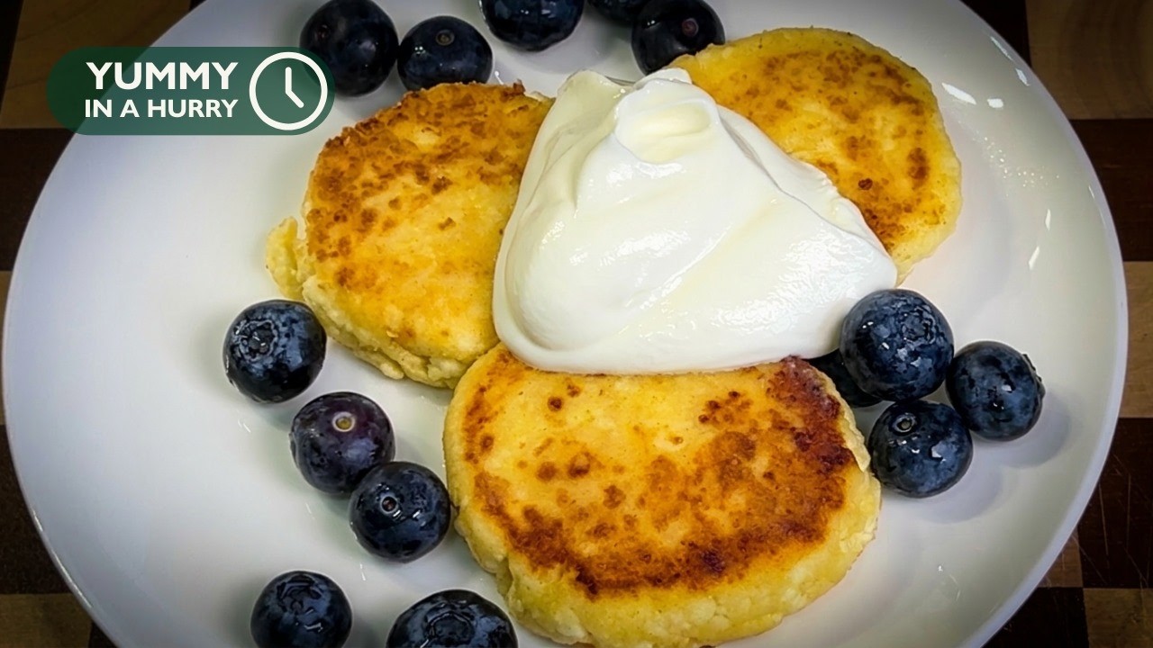 High-Protein Syrniki (16g+ Protein!) Easy Polish Pancakes