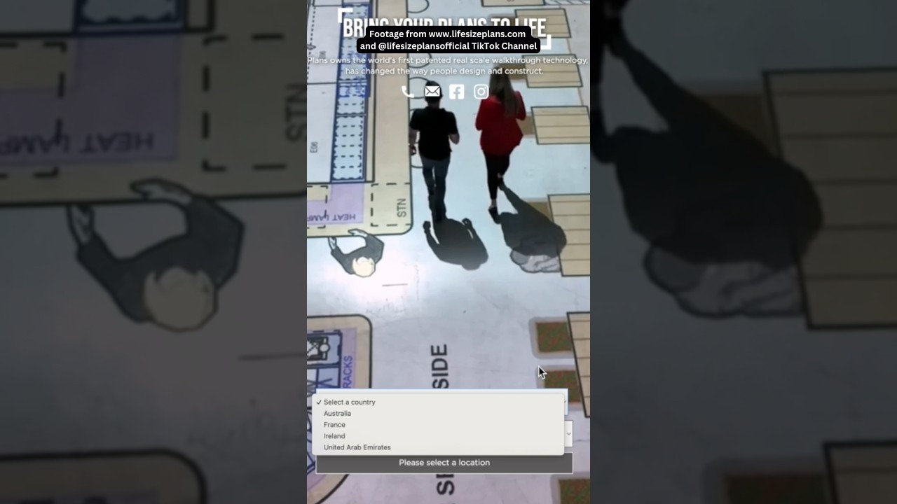Life Size Floor Plans?