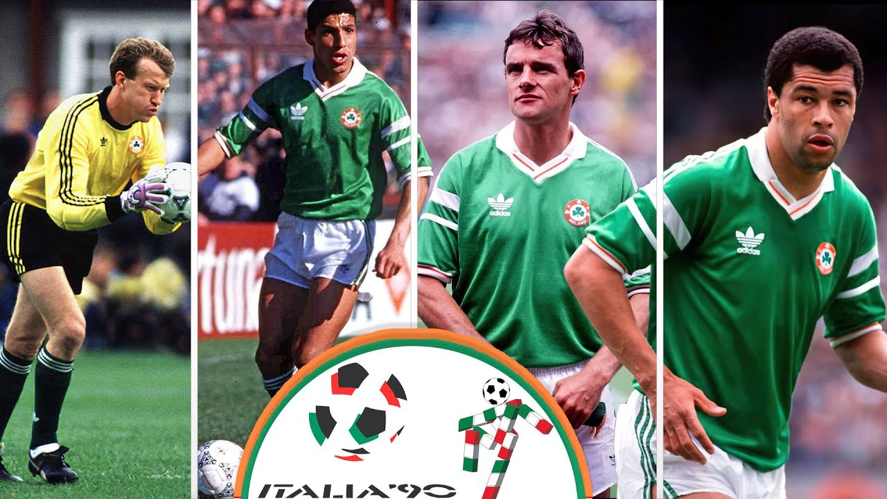 Ireland 1990 world cup - how players have changed over the years