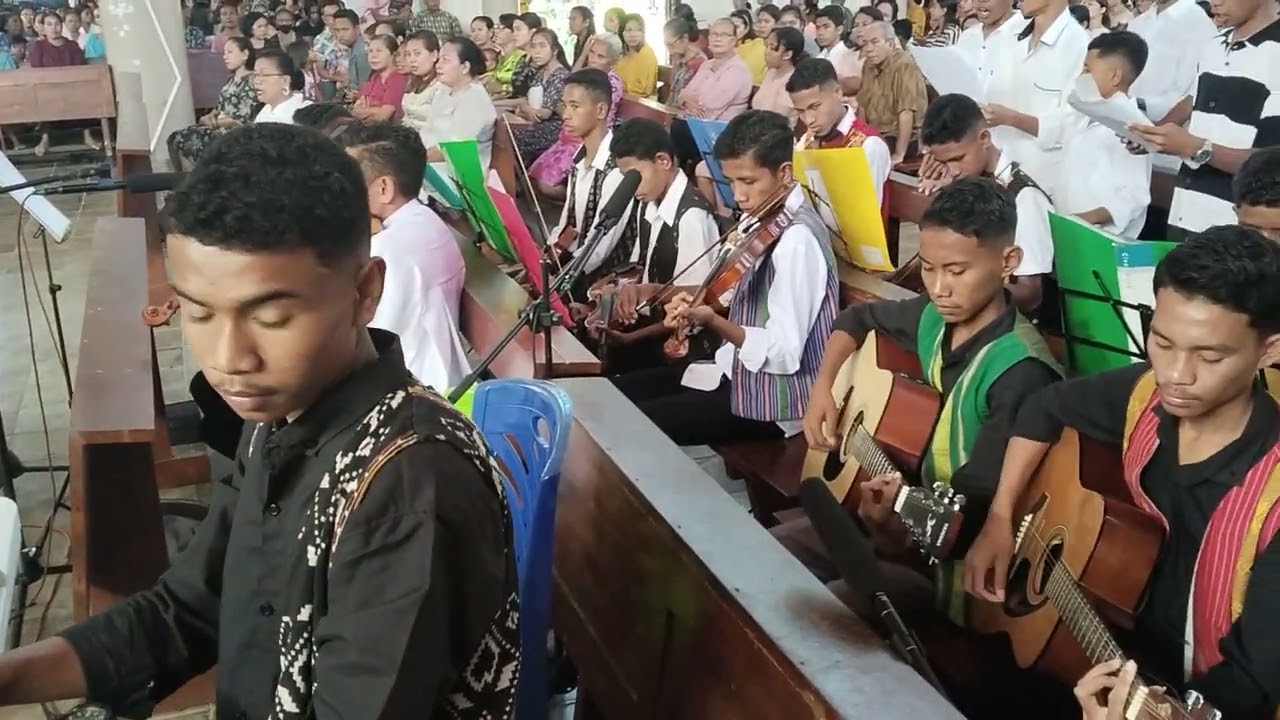 Siswa Seminari Lalian,Aku Melayani Tuhan, Minggu Paskah VI, 5-5-2024