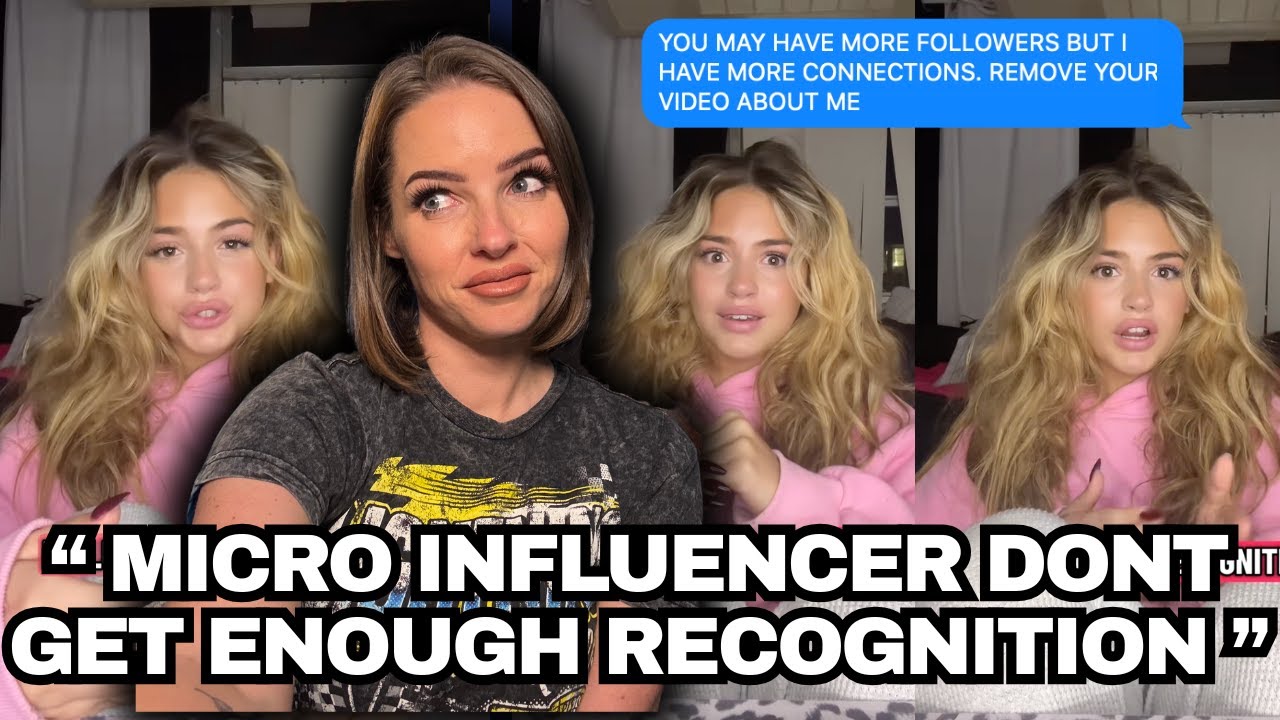 ENTITLED MICRO Influencer Throws MASSIVE Tantrum