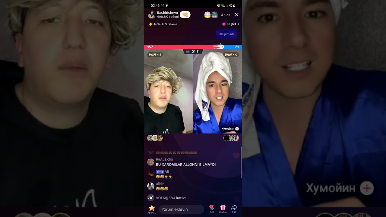 Rashid vs Xumoyin Translaram kopayib ketti 😢