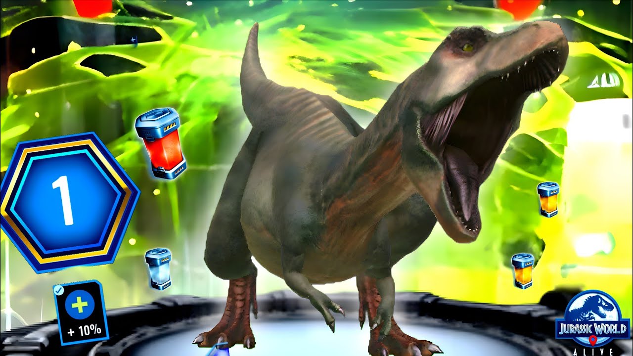 Finally!!! I Crystallized my JUNIOR 😱 || Jurassic world alive || V3.17