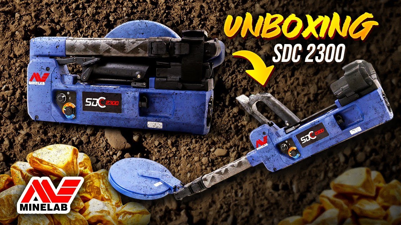 Распаковка и сборка металлоискателя Minelab SDC-2300.
