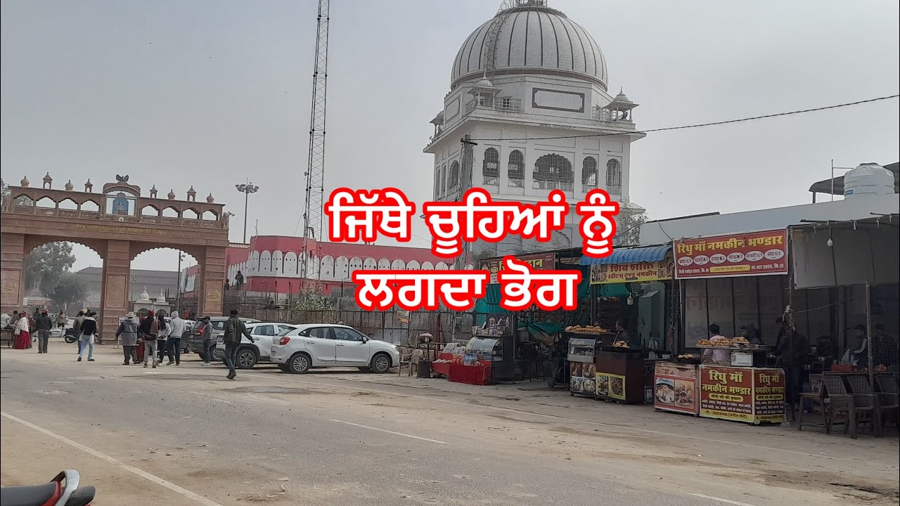 ਜਿੱਥੇ ਚੂਹਿਆਂ ਨੂੰ ਲੱਗਦਾ ਹੈ ਭੋਗ 