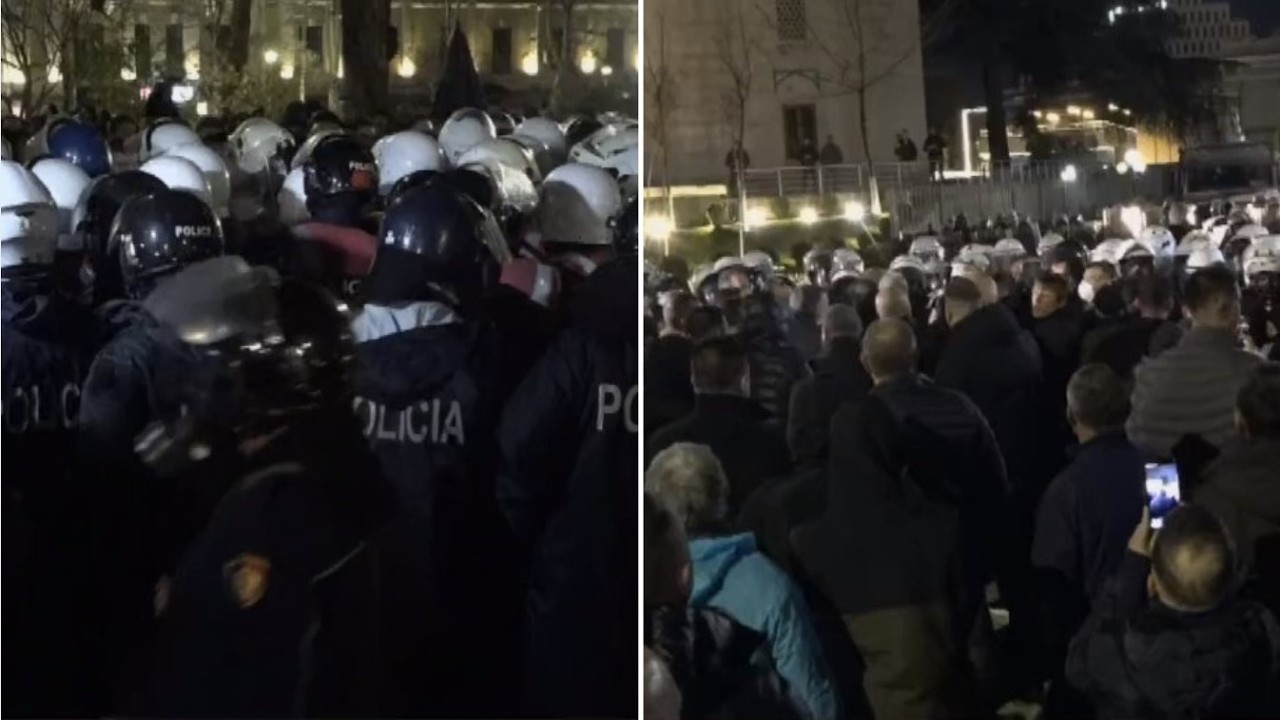 Tensione edhe para parlamentit