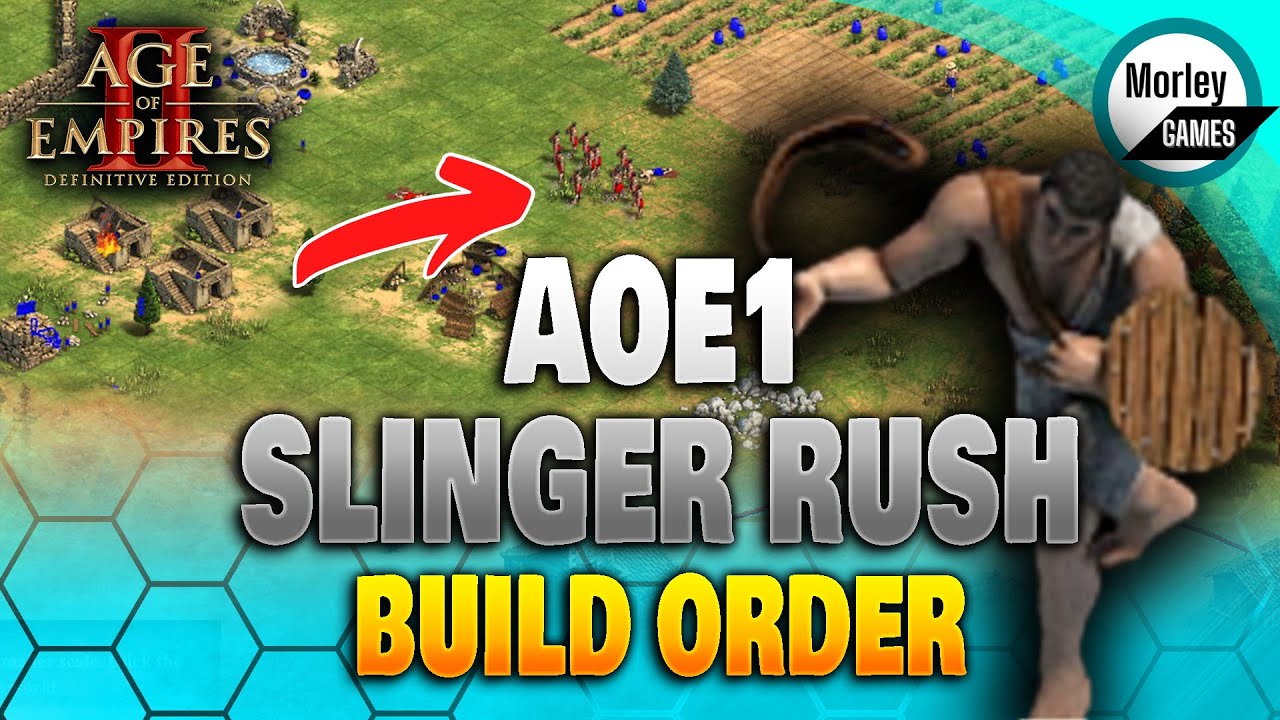 AOE1 Slinger Rush Build Order - AOE2 Return of Rome DLC build order