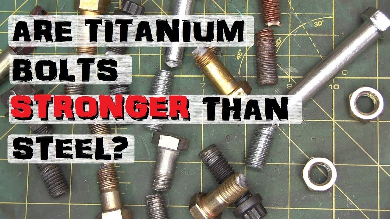 Busting Nuts, Exotic Screws | Titanium, Inconel, Bronze