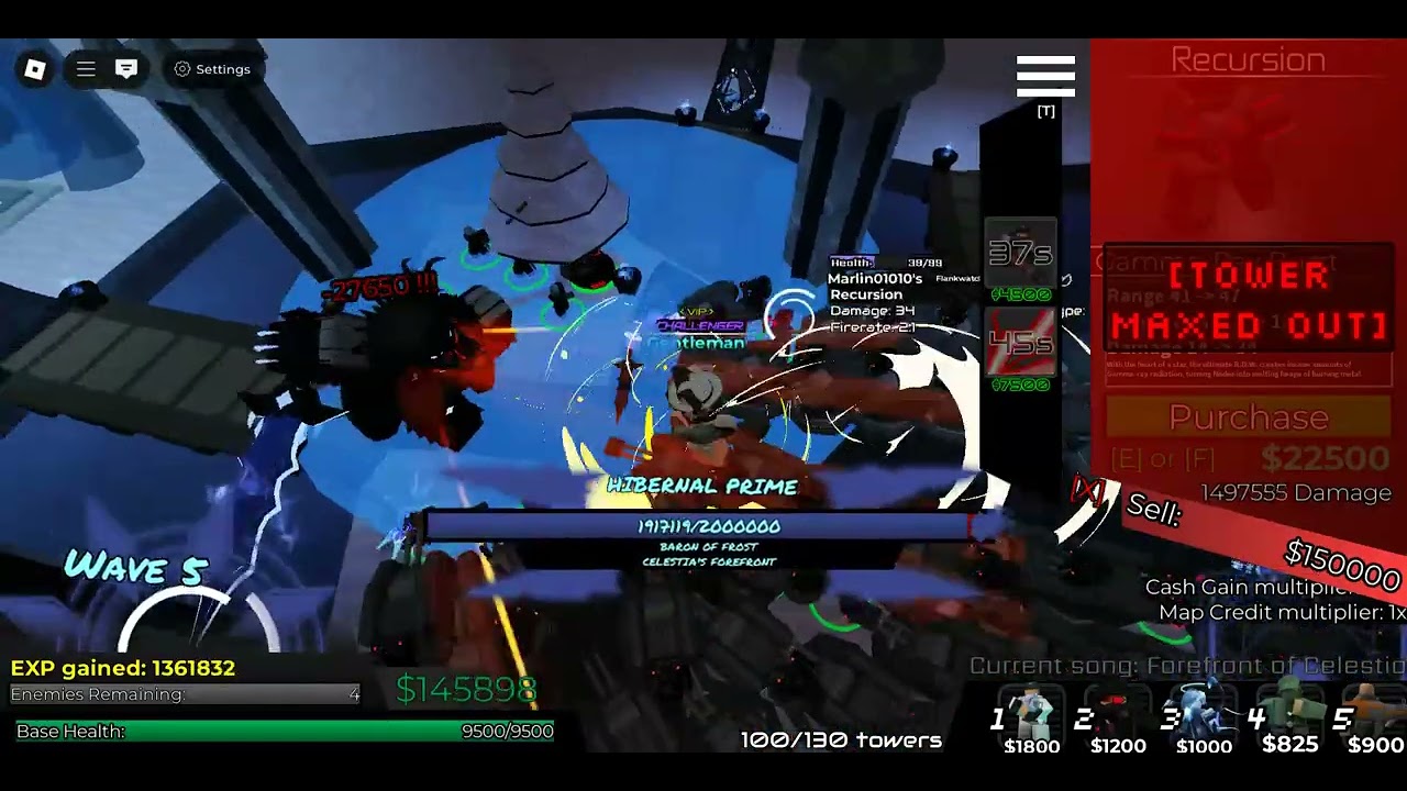 PS:TD Solo Forefront (Boss fight)