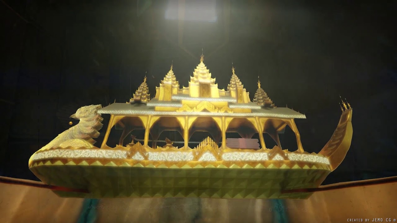 ရွှေတိဂုံဘုရားဌာပနာတိုက်အကြောင်း 3D animation video