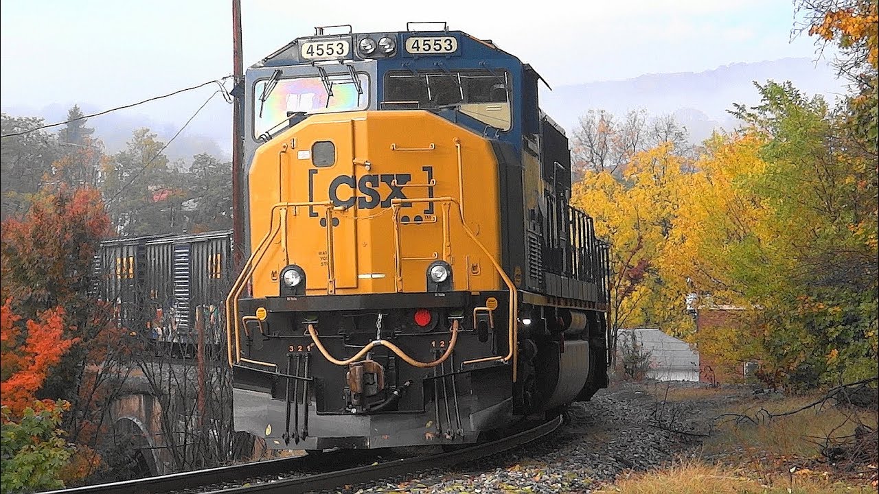 Three Brand New Rebuilt EMD SD70MAC's on One Train!