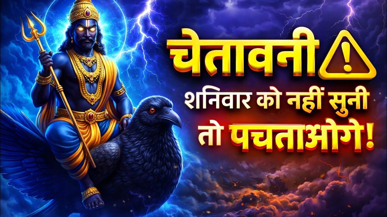 “शनिवार को ये कथा नहीं सुनी तो पछताओगे! शनिदेव का गुप्त संदेश”