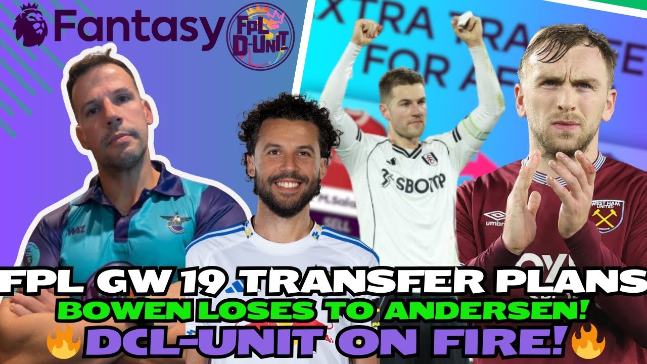 -12 ПРОМАХОВ💩🎲 И ПОБЕДА АНДЕРСЕНА! ⚠ | ПЛАНЫ ТРАНСФЕРОВ FPL GW19! 🚨 | Советы по Fantasy Premier L...