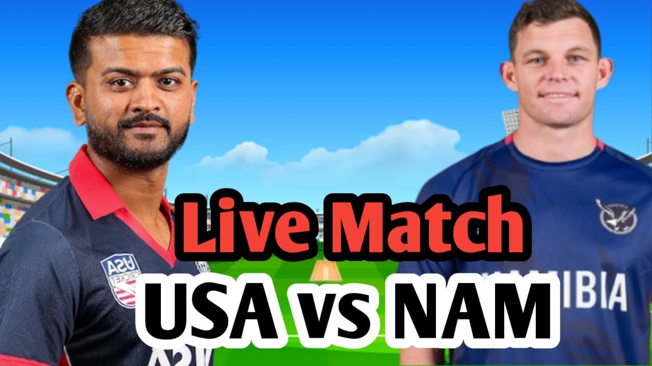 USA vs NAM LiVE streaming || T20 26 of 55 || Arunthapa vlog
