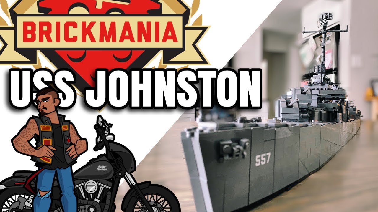 Brickmania | U.S.S. Johnston | Custom LEGO Set