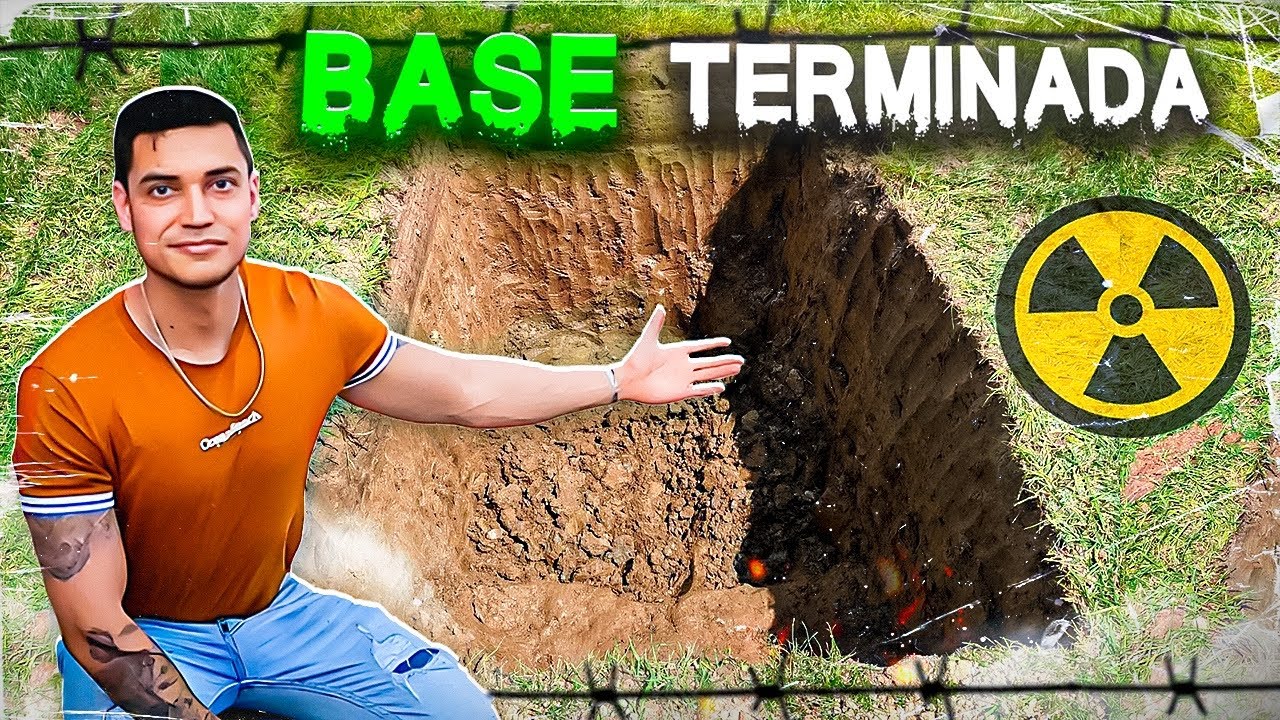 POR FIN TERMINO LA BASE DEL BUNKER PRIMITIVO *Despu&eacute;s de 1 A&ntilde;o* - TATTO VLOGS