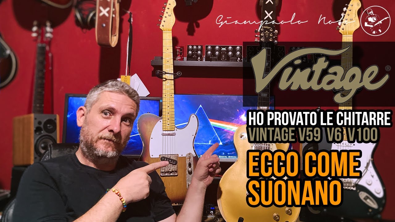VINTAGE V59, V6 e V100 – Demo dei suoni e settaggi