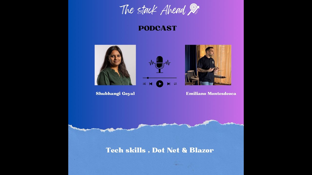 The Stack Ahead (S1 Ep2) With Emiliano Montesdeoca