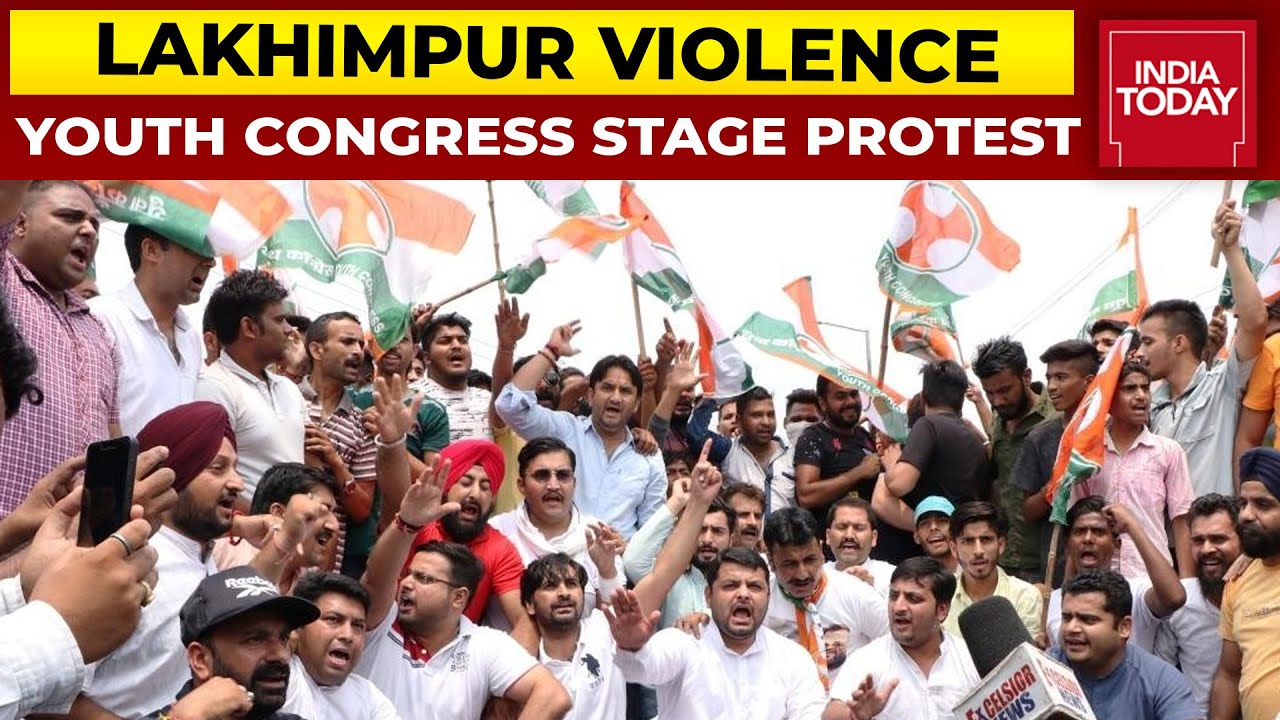 Lakhimpur Kheri Violence: Youth Congress Stages Protest Against UP Govt, Ajay Misra | India Today