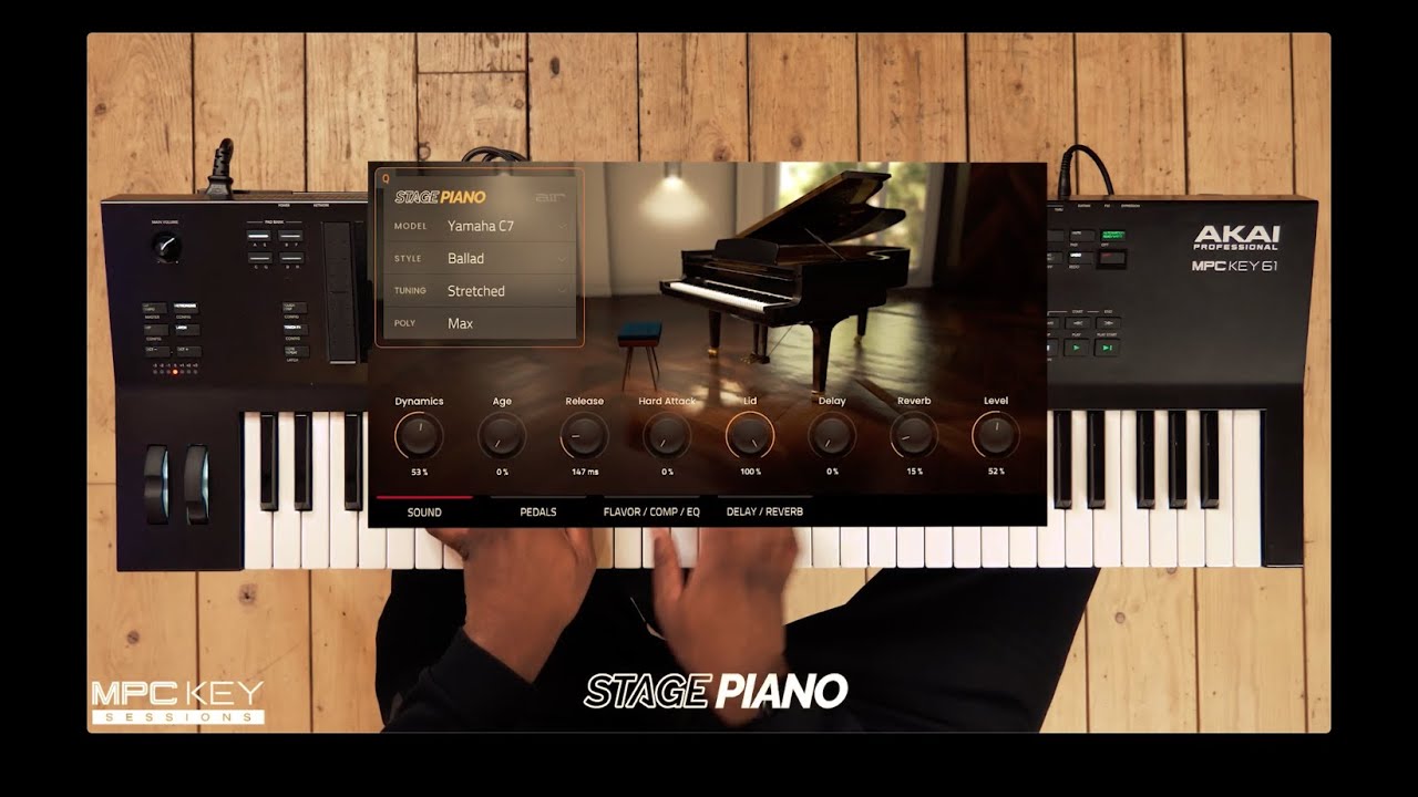 MPC Key 61 Stage Piano Plugin 1 | Sessions w/ Mike Patrick