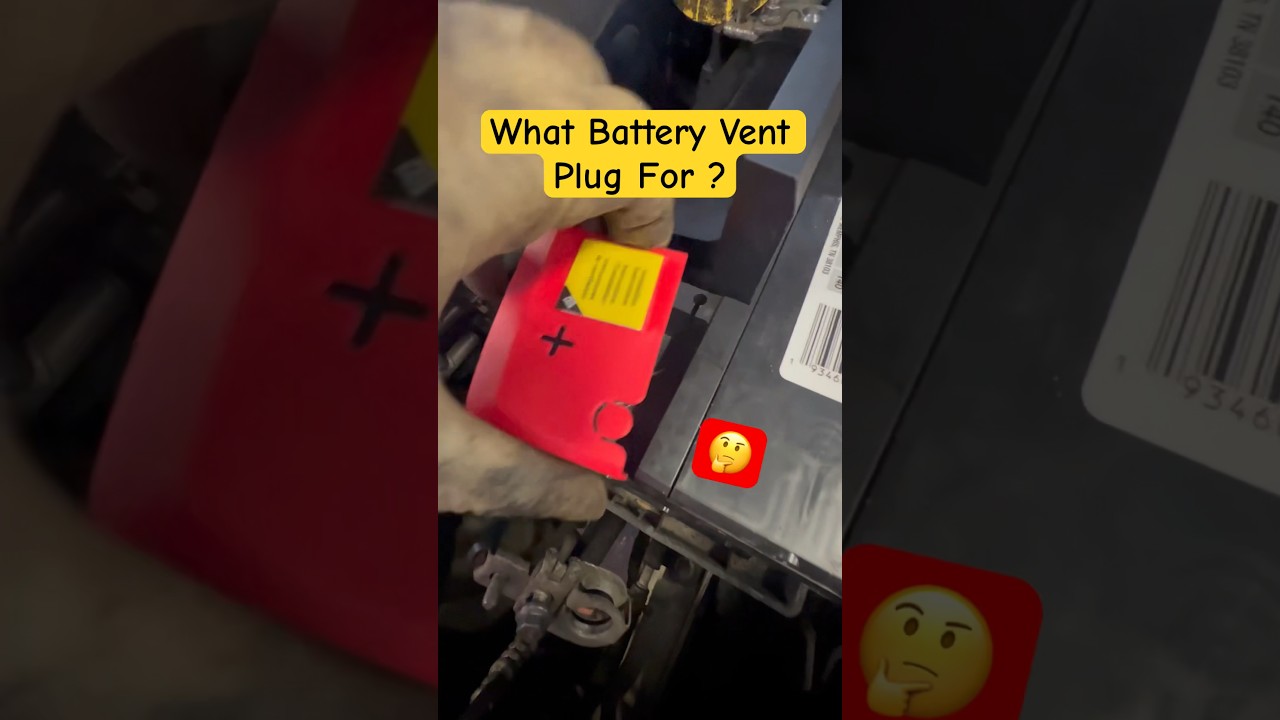 What Battery Vent Plug For ? 