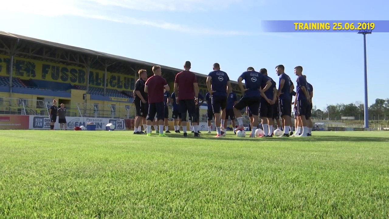 TRAINING 1.FC LOK LEIPZIG 25 06 2019