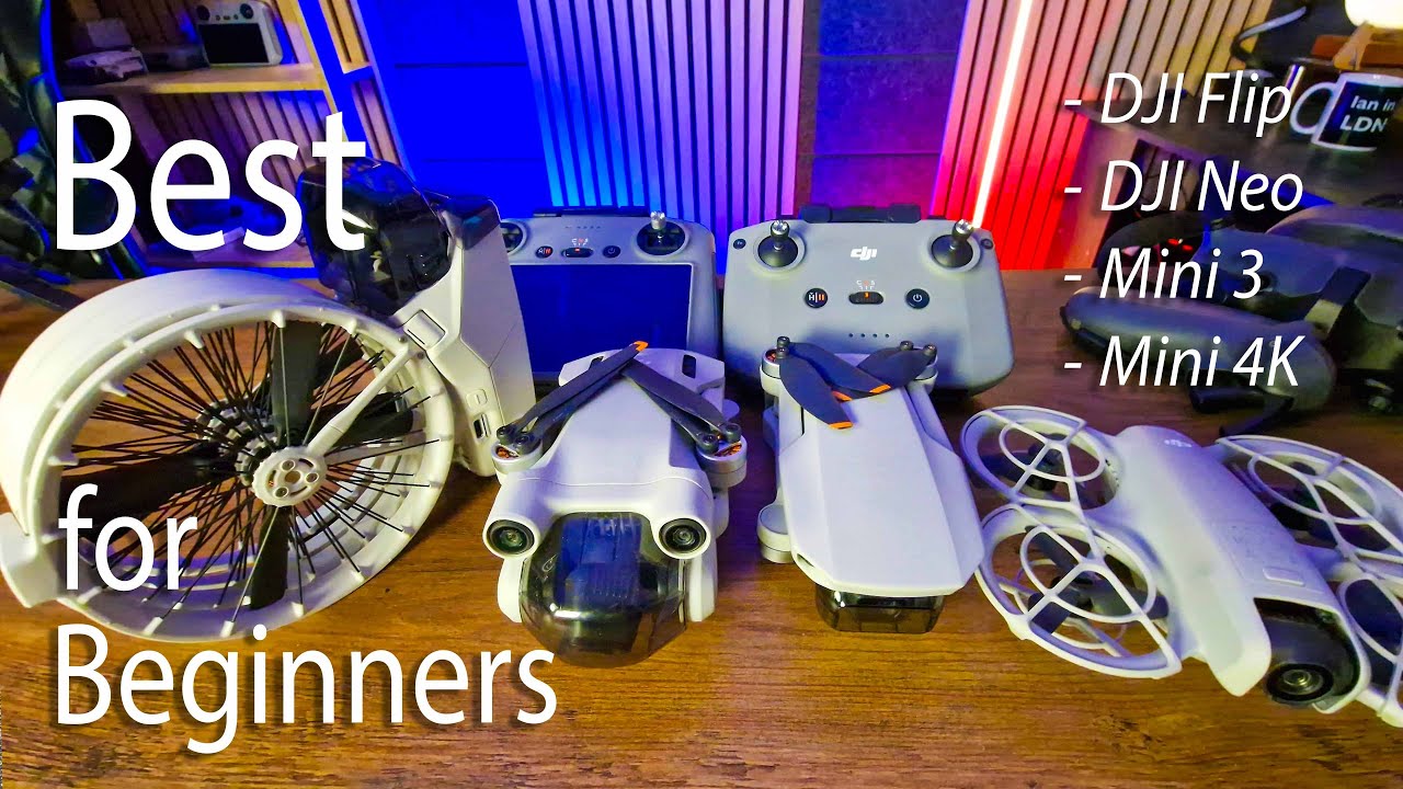 DJI Flip vs DJI Neo vs DJI Mini 3 & DJI Mini 4K - Which is Best?