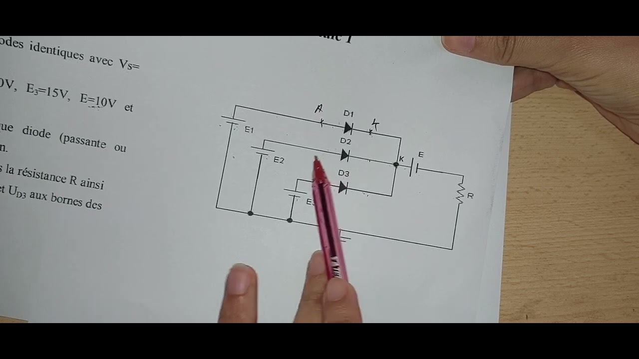 Examen 2022 ELN 1, Exercice diode