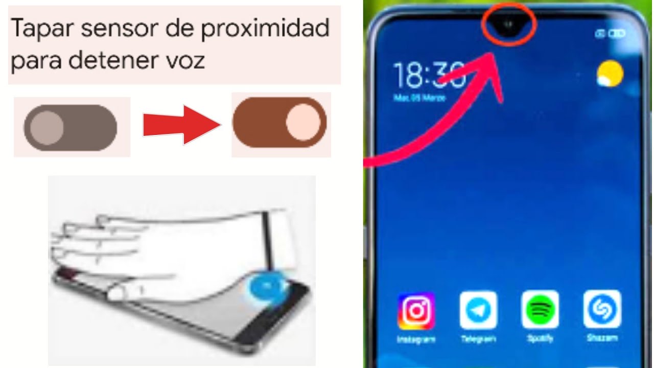 COMO ACTIVAR O DESACTIVAR EL SENSOR DE PROXIMIDAD ACTUALIZADO