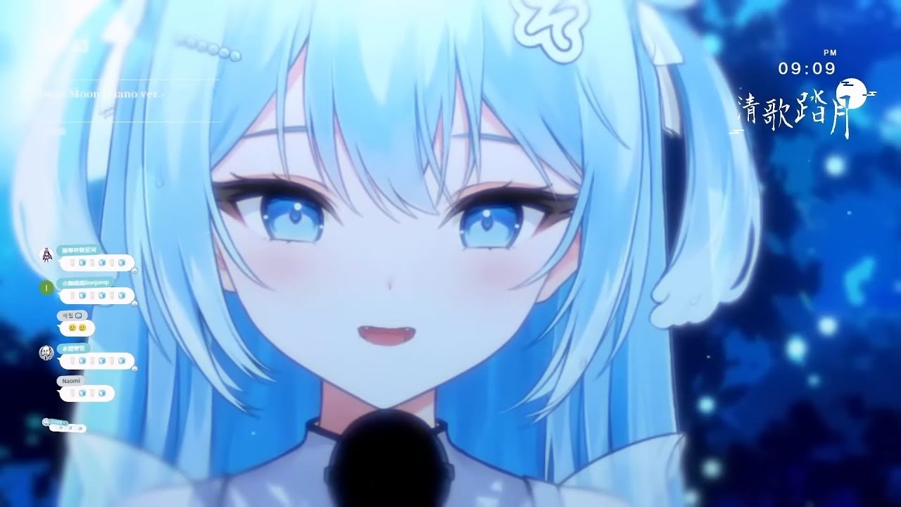 【水縹そまる】Dear Moon - 天月-あまつき-【歌枠 切り抜き】