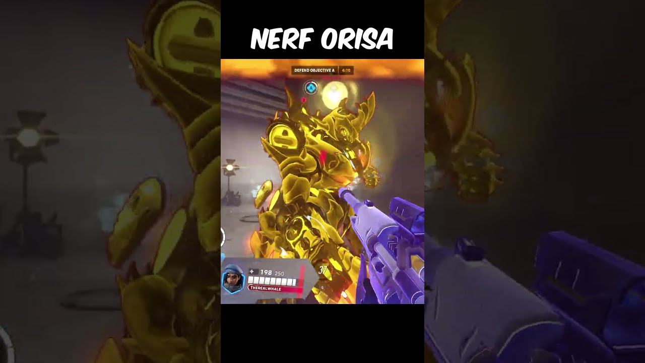 NERF ORISA, TOO STRONG #overwatch2